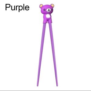 Cartoon Bear Training Chopsticks